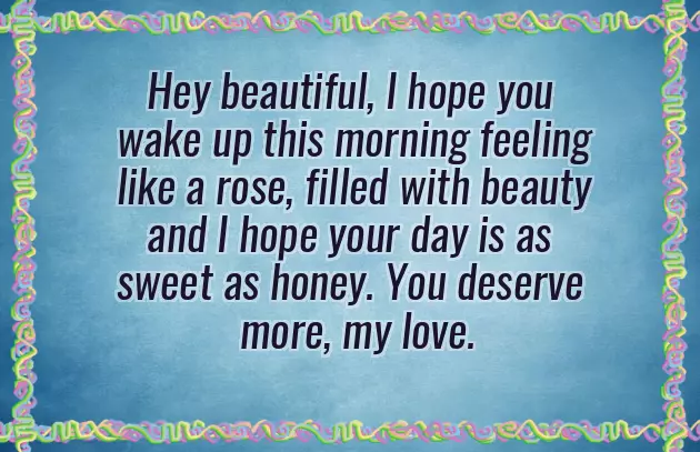 Powerful Morning Message