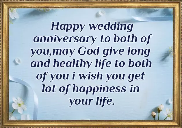 Wish You Both A Very Happy Marriage Anniversary
