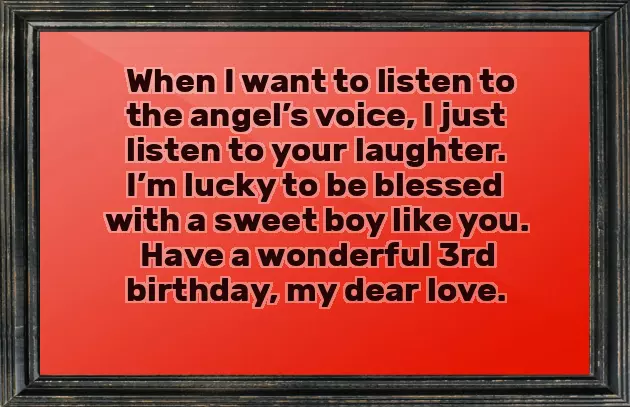 Happy 3Rd Birthday Boy Wishes Happy 3Rd Birthday Boy Wishes