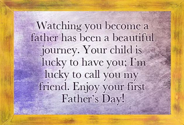 Fathers Day Wishes For First Time Dads