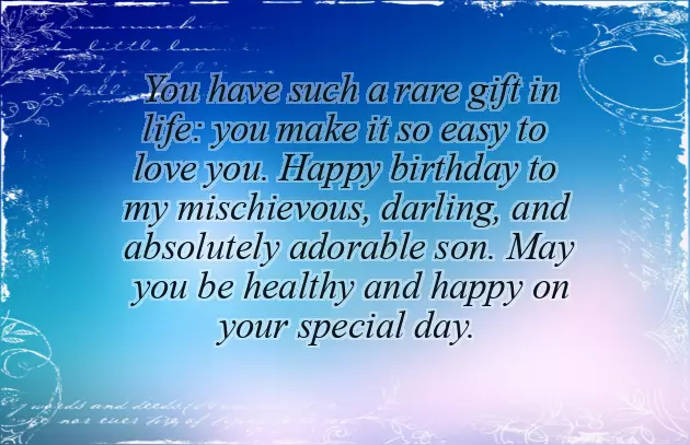 Happy Birthday Quotes To Son From Father