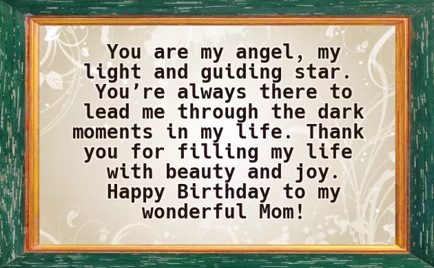 Birthday Of Mother Quotes