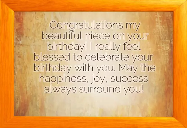 Birthday Msg For My Niece