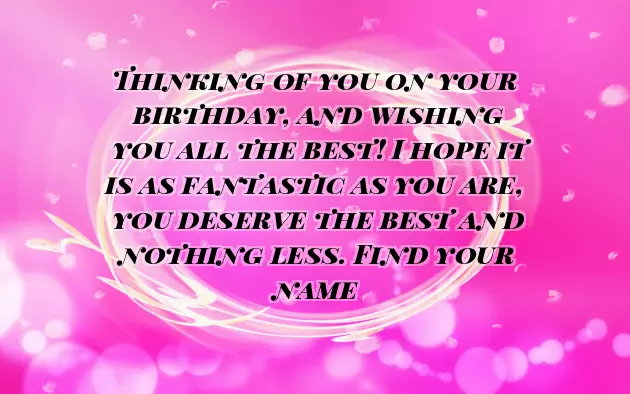 Wish Her All The Best