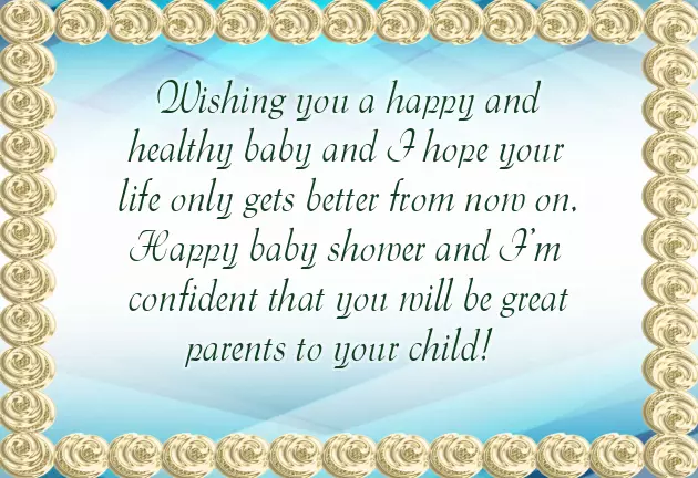 Well Wishes For Baby