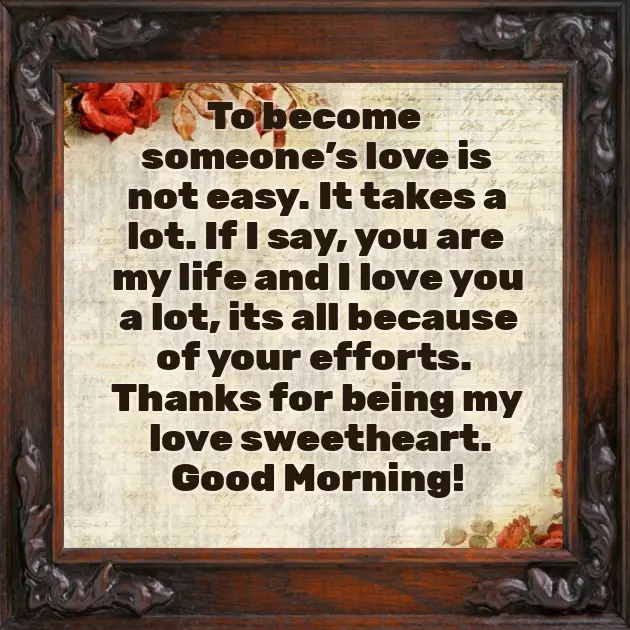 My Wife Good Morning Message