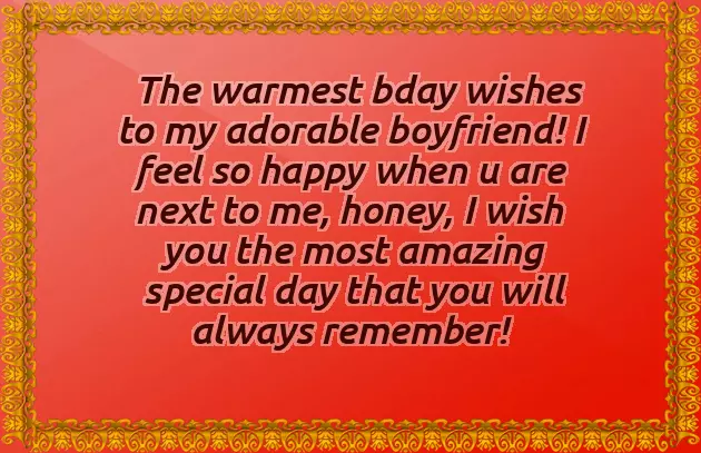 A Birthday Wish For My Boyfriend
