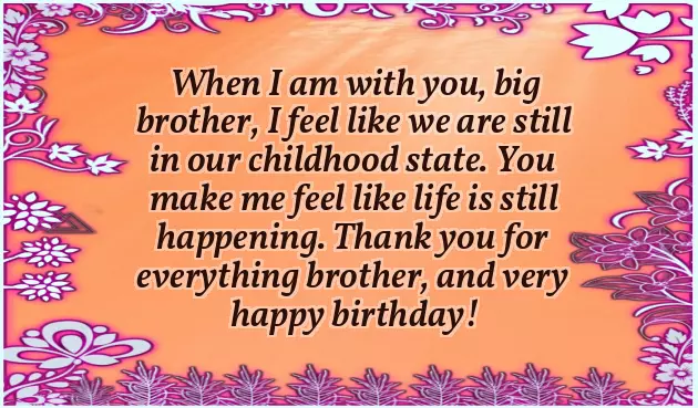 Happy Birthday To The Best Brother In The World Quotes
