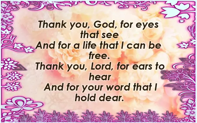 Christian Poems For Kids