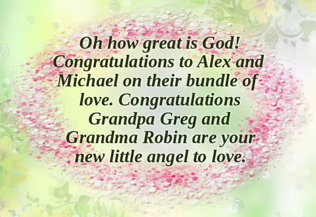 Congratulations On Becoming A Grandfather