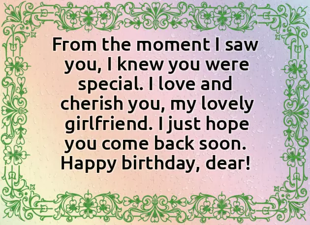 Long Distance Birthday Wishes For Sister