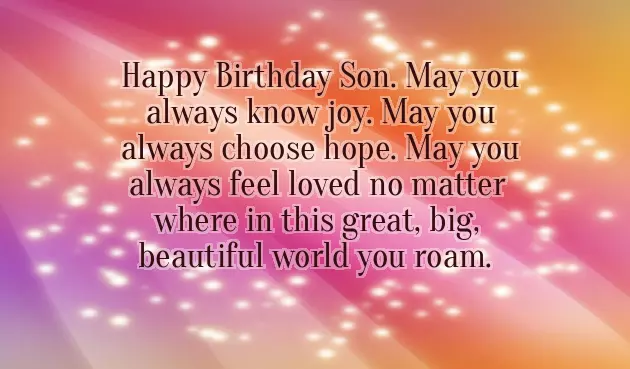 Birthday Greetings To My Son Quotes Birthday Greetings To My Son Quotes
