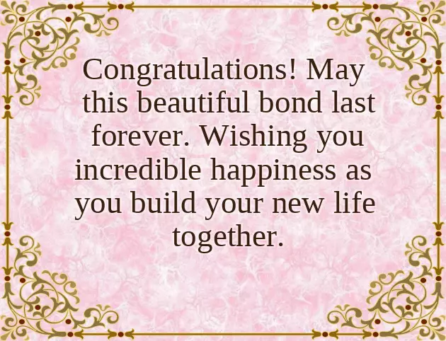 Congratulations Message For New Marriage Couple Congratulations Message For New Marriage Couple