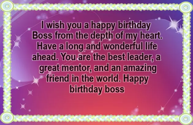 Lady Boss Birthday Wishes