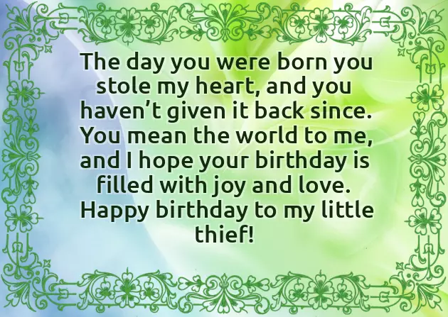 Wordings For Daughters Birthday