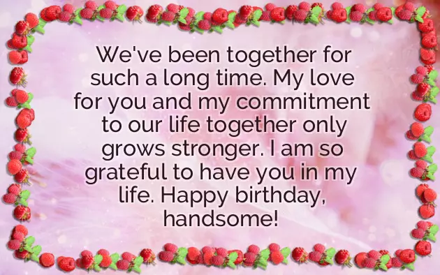 Birthday Wishes For Husband Quotes In English