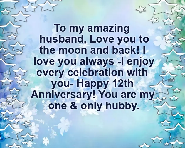12Th Wedding Anniversary Quotes