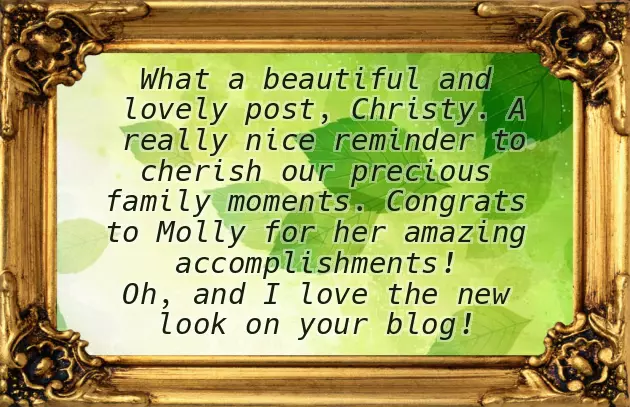 Congratulating Parents On Their Daughter