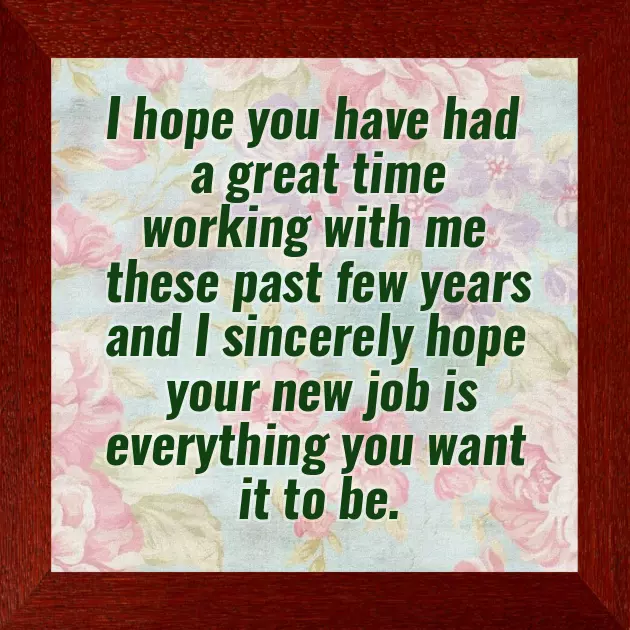 Good Luck In Your New Role Good Luck In Your New Role