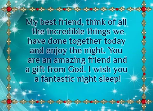 Good Night To Your Friend