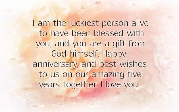 5 Anniversary Wishes 5 Anniversary Wishes