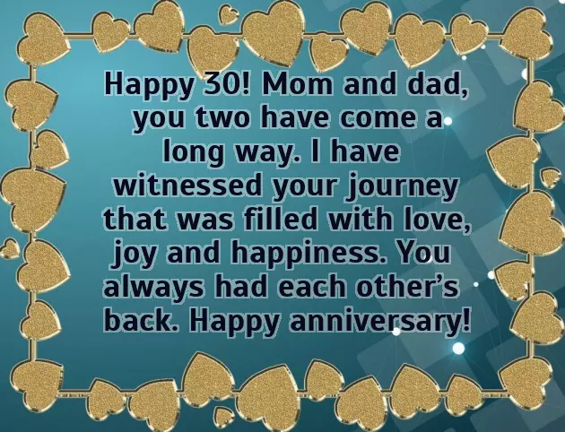 Best Wishes For Anniversary Mom Dad
