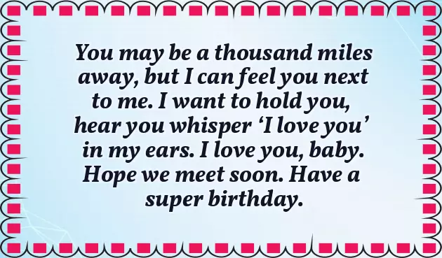 Birthday Wishes To A New Boyfriend