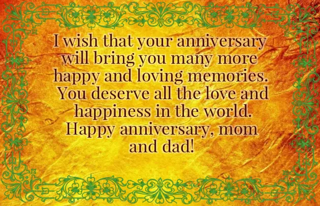 Wish Marriage Anniversary To Mom Dad