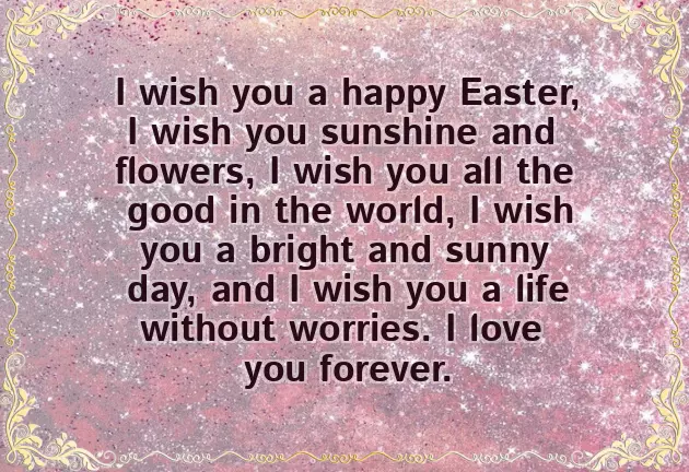 Nice Easter Wishes