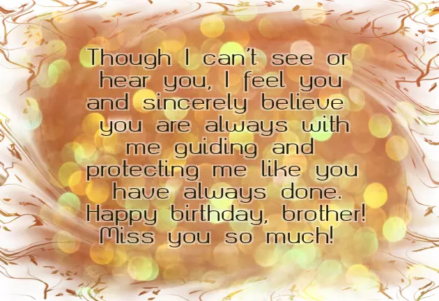 Birthday Wishes For Brother Birthday