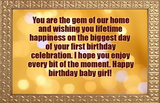 Birthday Wishes For Daughter 1 Year Birthday Wishes For Daughter 1 Year