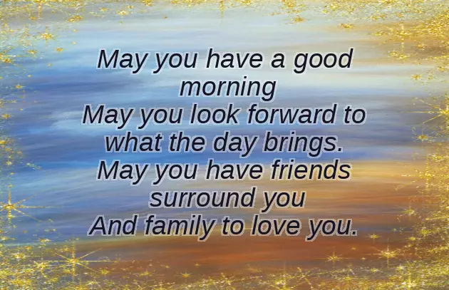 Good Morning With God Bless