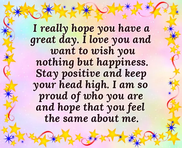 May You Have A Blessed Day