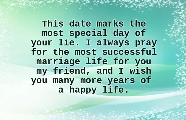 Blessed Wedding Anniversary