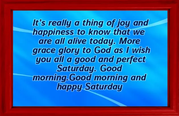 Happy Saturday Wishes