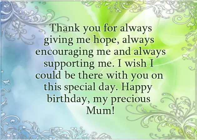 Birthday Wishes For Mummy