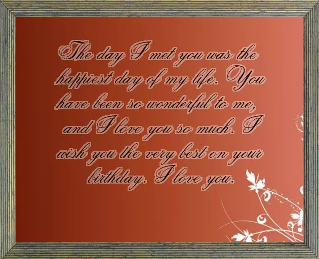 Quotes Of Boyfriend Birthday