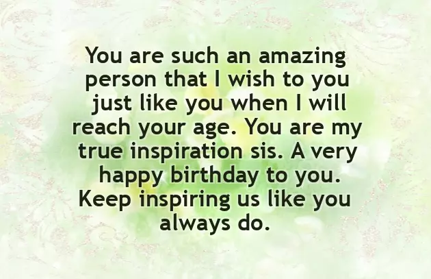 Long Birthday Wishes For Elder Sister