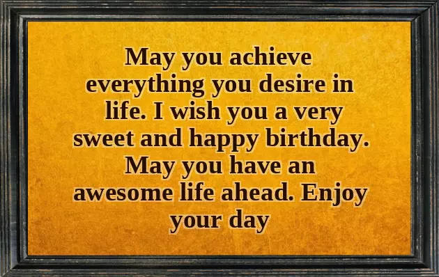 Happy Birthday In English Text Happy Birthday In English Text