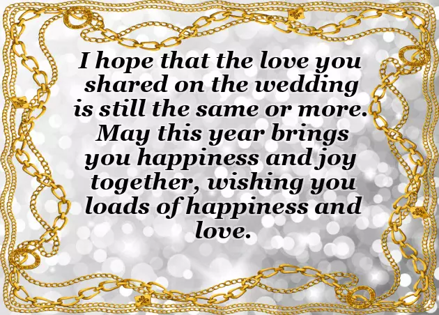 Wedding Anniversary Wishes For Brother And Sister