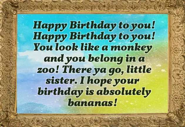 Happy Birthday Younger Sister Quotes
