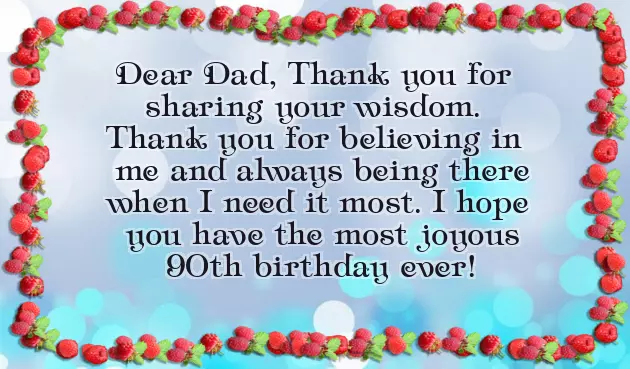 Father Bday Wishes