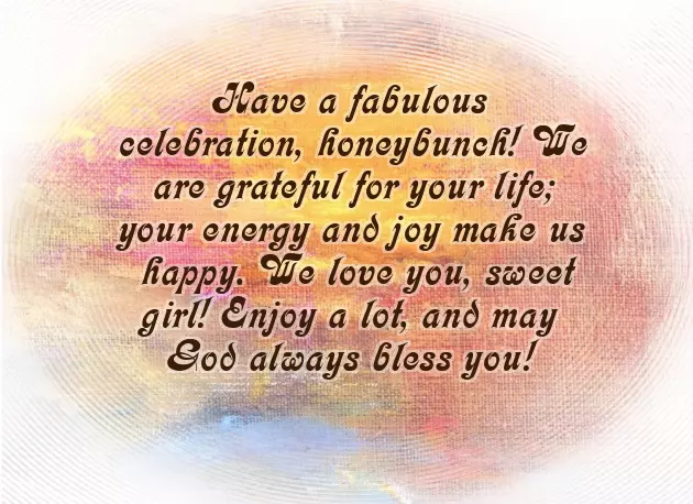 Birthday Wishes For 3 Year Old Niece