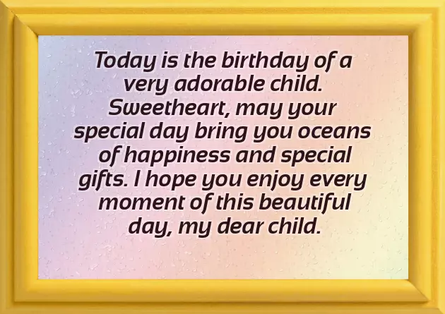 Greetings For Children