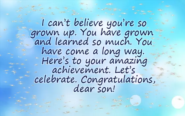 High School Graduation Congratulations