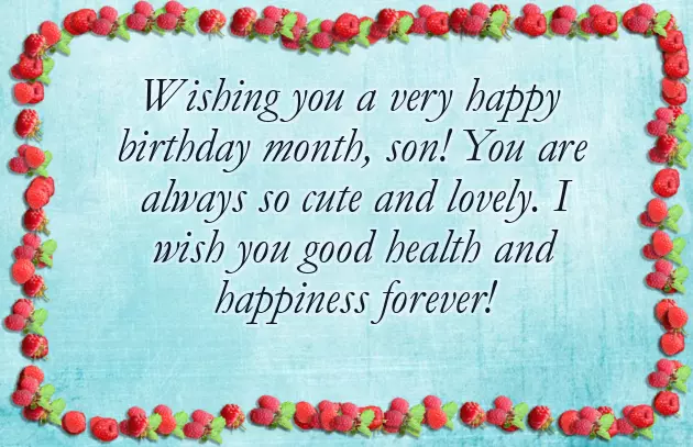 One Month Old Baby Wishes One Month Old Baby Wishes