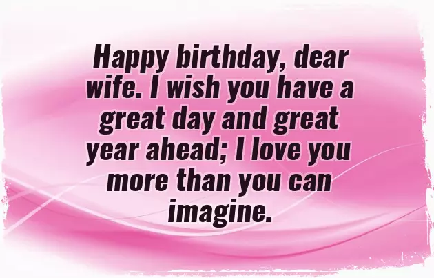 Wife Birthday Funny Wishes