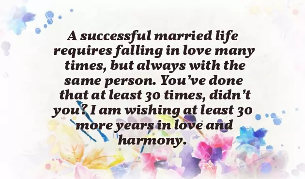 30 Years Anniversary Wishes 30 Years Anniversary Wishes