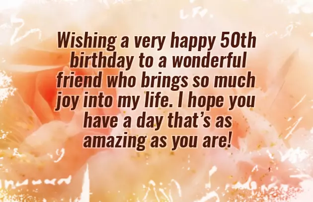 50Th Birthday Wishes For A Friend 50Th Birthday Wishes For A Friend
