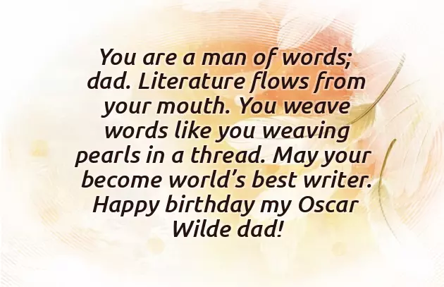 Birthday Quotes On Dad